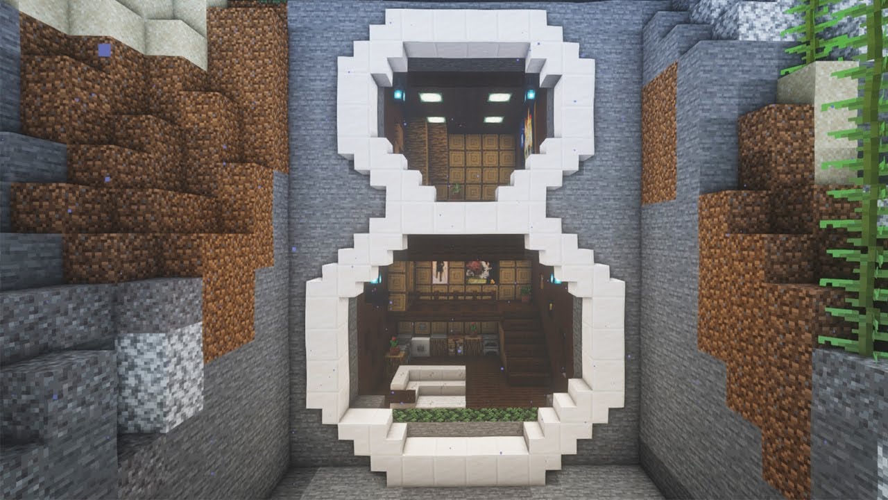 Minecraft How to Build an Underwater Mountain House YouTube