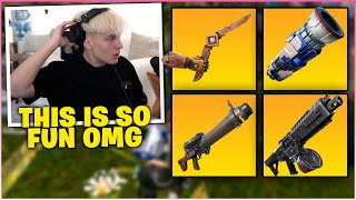 CLIX *FREAKS OUT* After USING All NEW WEAPONS In ITEMS In Fortnite CHAPTER 4 SEASON 3!