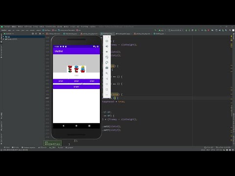 【Androidstudio】アプリ制作 スロットゲーム自作 進捗動画
