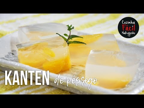 Kanten de pêssego | Cozinha Fácil Nakayoshi #15