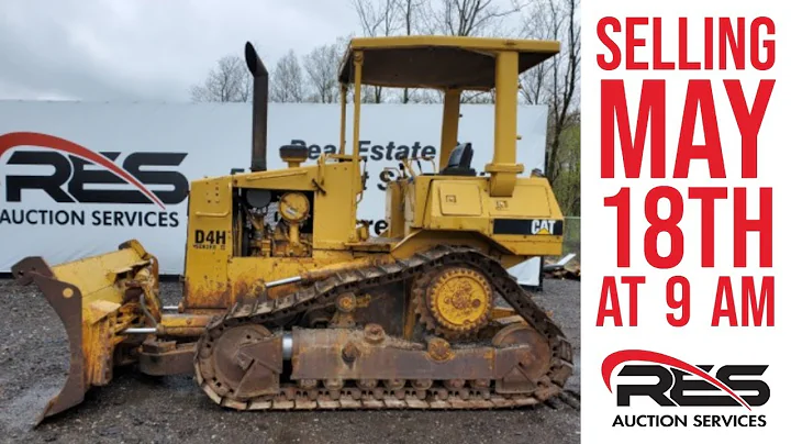 RES Auction Lot: CAT D4H II Caterpillar Dozer