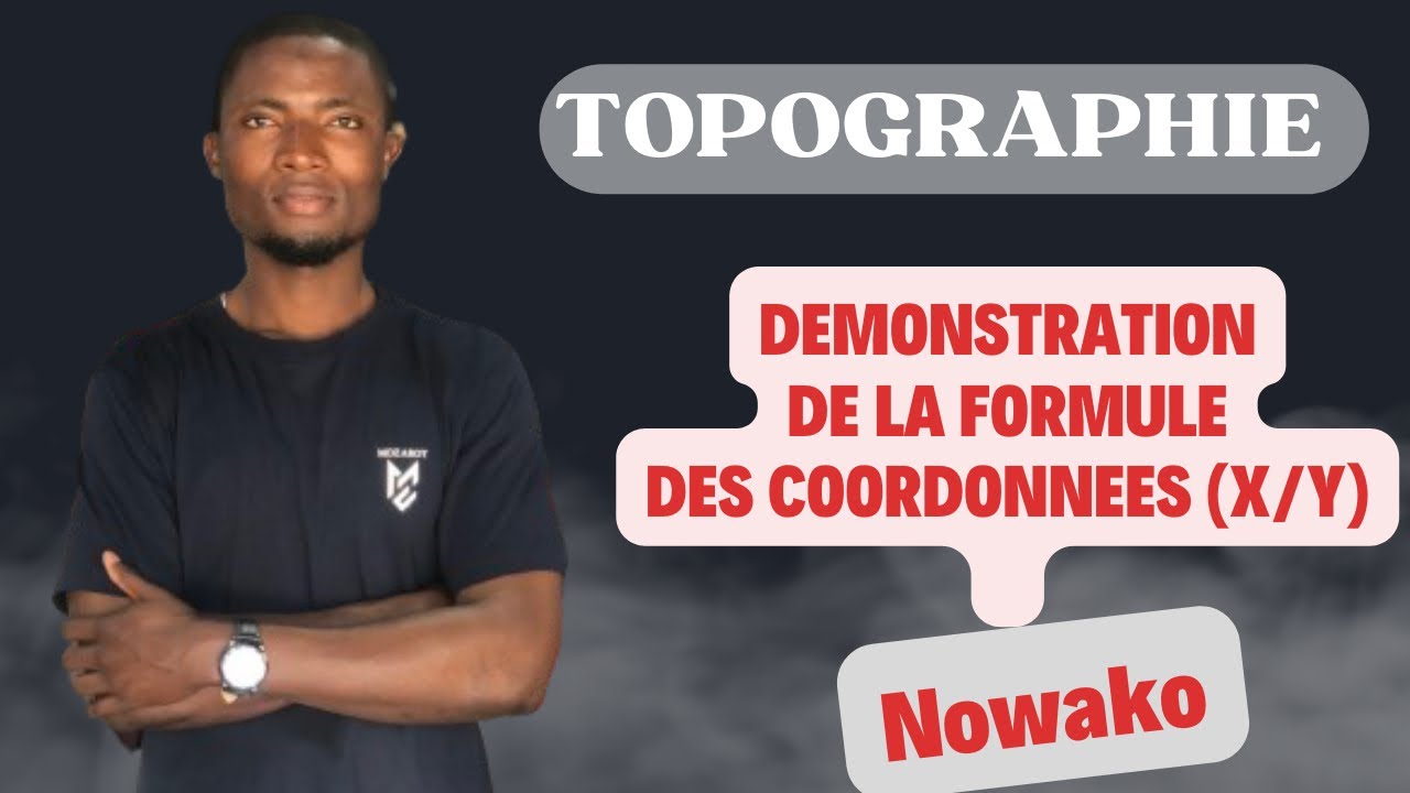 Coordonnées rectangulaires en topographie . #géniecivil #topographie #bâtiment #infrastructure