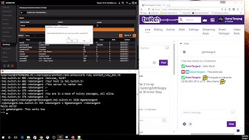 Ankhbot Ruby Bot Demo - Chat Client and Rank Change Announcements