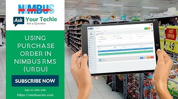 Using  Purchase  Order in  Nimbus RMS  (Urdu)