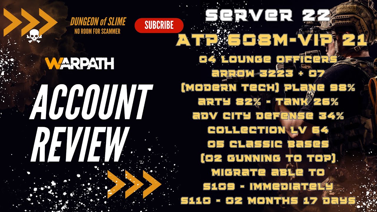 Server 22 - ATP 608m - VIP 21 - 4 LOUNGE OFFICERS - COLLECTION LV 64 - 5 CLASSIC BASES