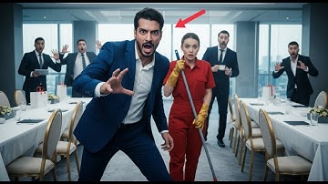 Arabskiego inwestora nikt nie rozumiał — dopóki sprzątaczka nie wyszeptała mu prawdy !