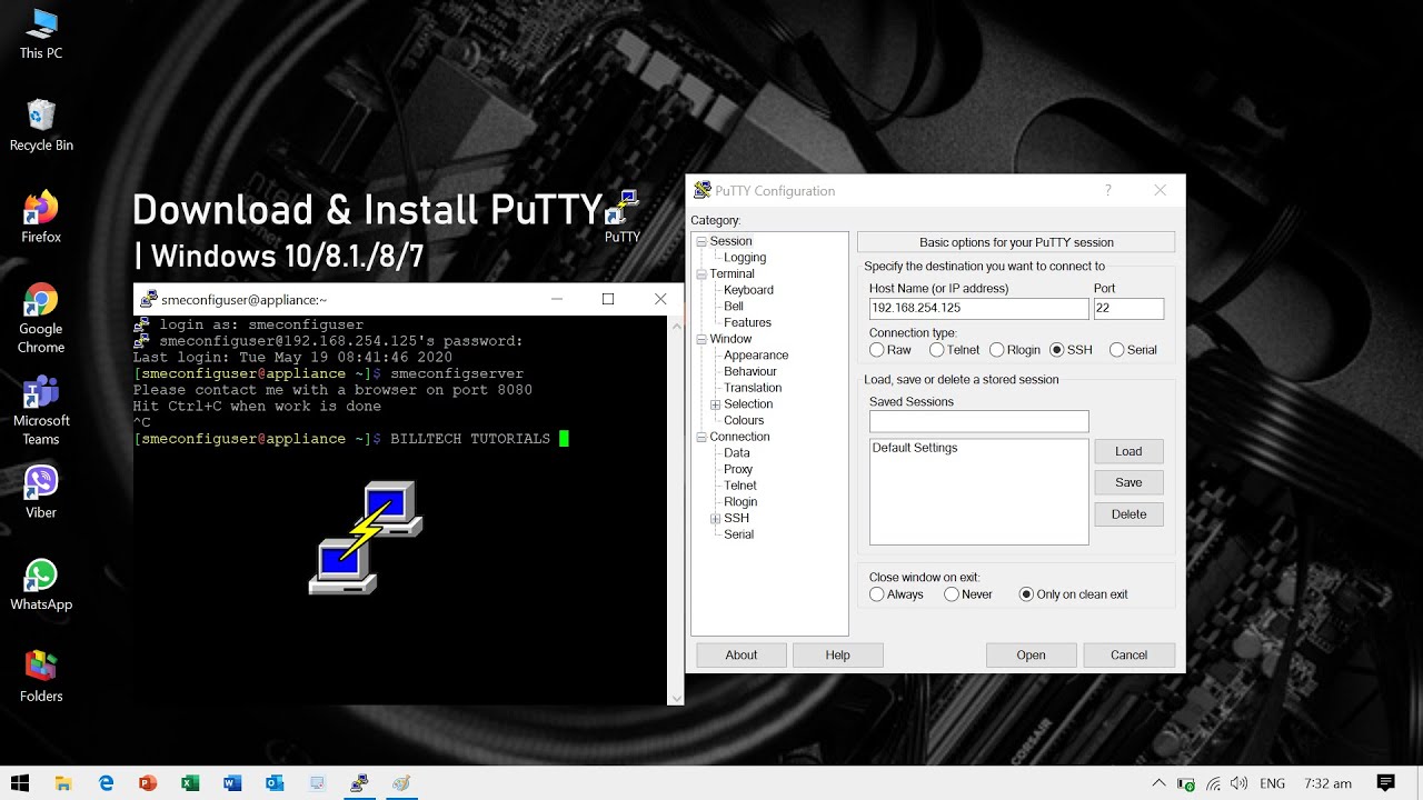 putty for windows 10 download