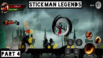 Stickman legends: Shadow War Offline  Fighting Game - Gameplay Walkthrough Android - Part 4