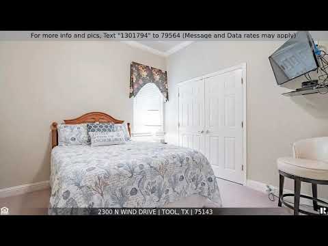 2300 N Wind Drive, Tool, TX home video tour