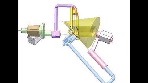 1402   Mechanism for drawing intersection of cone and cylinder 2