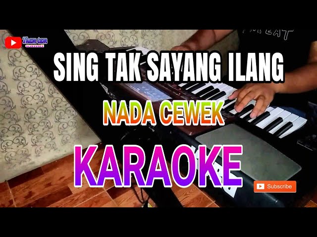 SING TAK SAYANG ILANG // DORY HARSA Karaoke Dangdut Koplo    Nada Cewek class=