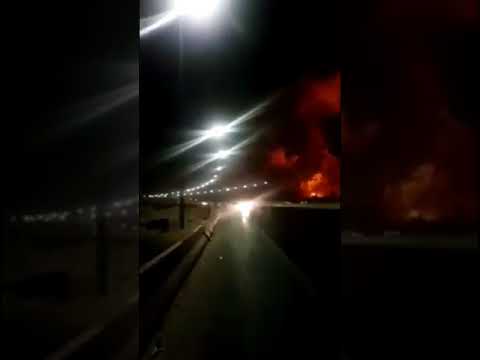 Fuel depot explodes at Cairo International Airport