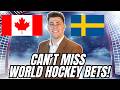 World Hockey Championship Picks 🔥 Canada vs Sweden &amp; Futures | Andrew McInnis