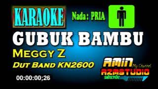 GUBUK BAMBU || KARAOKE || Nada PRIA || Meggy Z