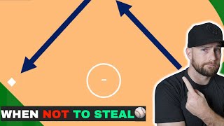Good vs Bad Base Stealing Situations in Baseball