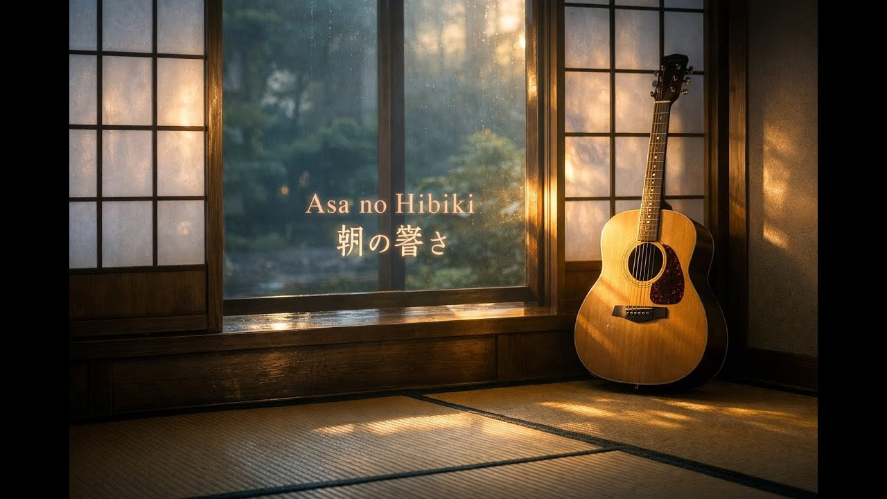 静かな朝に流れる癒しのギター 🎶 心がほどける日本のBGM