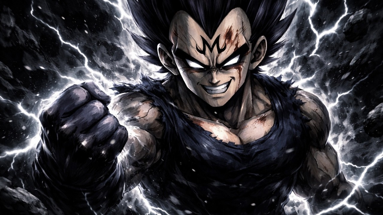 VERME MALDITO 👑 | VEGETA (Dragon Ball)