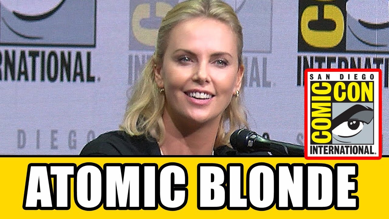ATOMIC BLONDE Charlize Theron Interview At Comic Con 2017