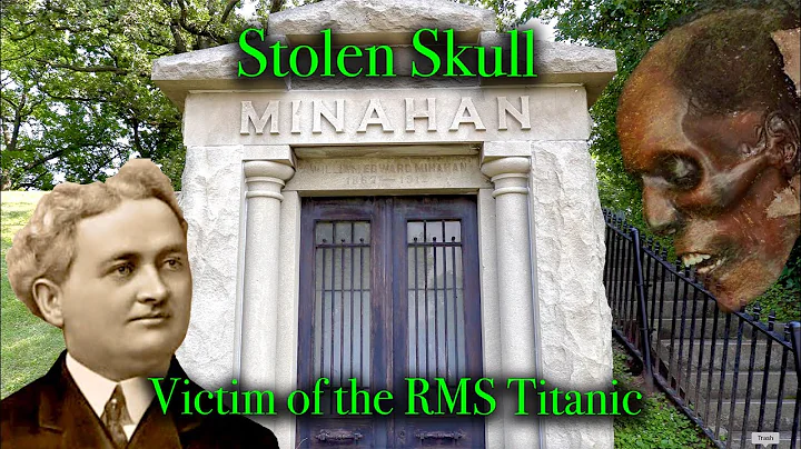 THEY STOLE HIS SKULL - Victim of the RMS TITANIC, at Woodlawn Cemetery in Green Bay Wisconsin.