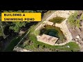 Building a swimming pond