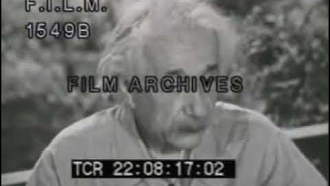 Albert Einstein Explaining Theory Of Relativity | Rare Video From 1920s | Albert Einstein Archives