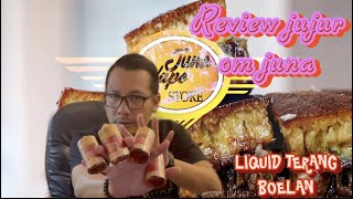 Review liquid terang boelan kacang coklat keju , ready stok di juna vape store!!!!!!