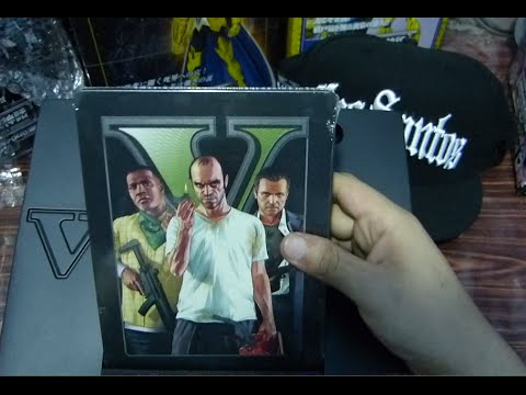 Vídeo: Grand Theft Auto 5 Collector's Edition Incluye Una Bolsa De Dinero Y Una Gorra De La Vida Real