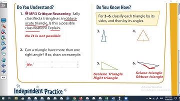 Lesson16-2 Classifying Triangles