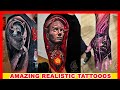 Amazing realistic tattoos done by world famous artist realistic tattoo  unique style on the sleeve