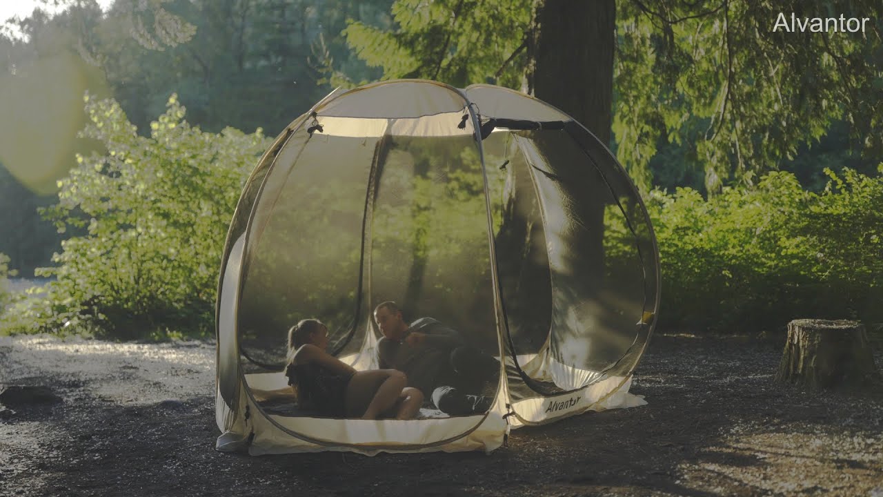 Alvantor Pop Up Screen House Camping Tent Canopy Gazebo, the best