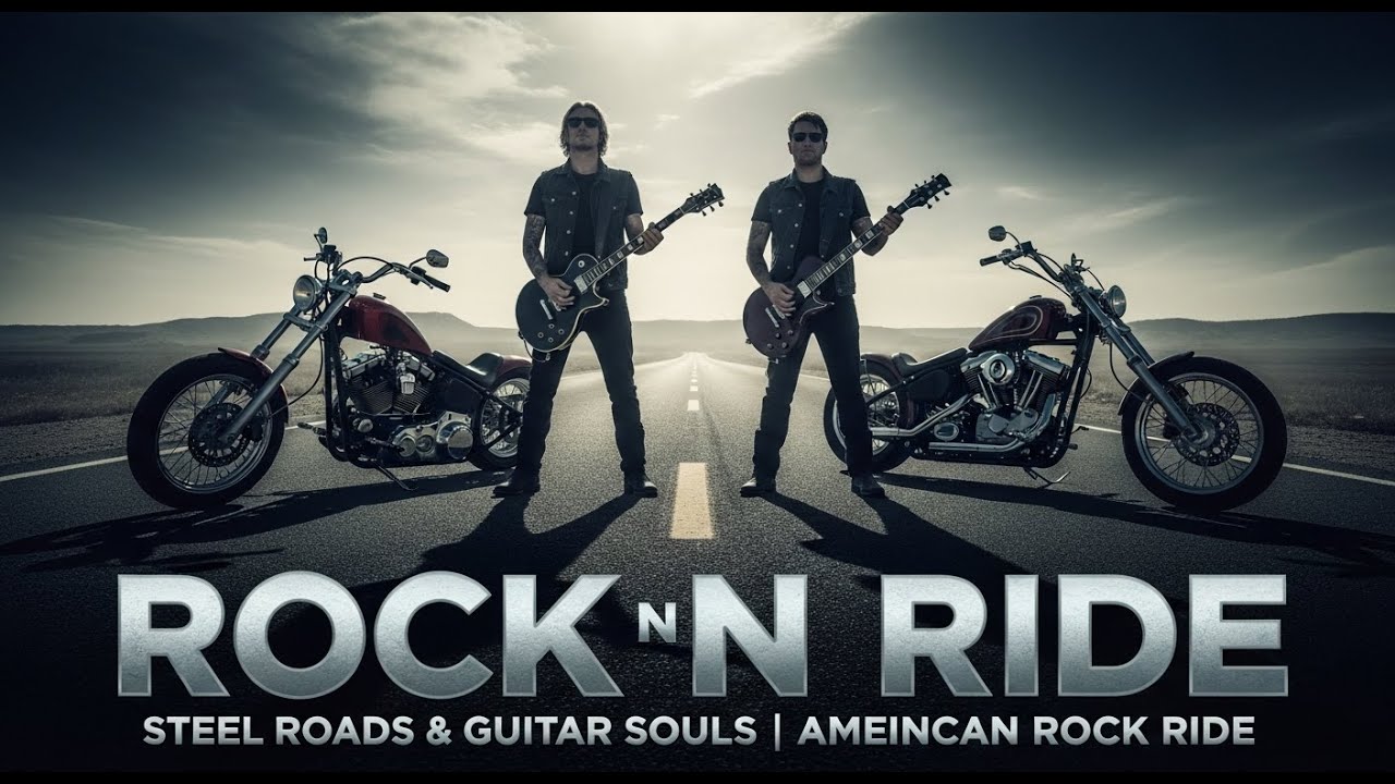 Desert Rock Ride 🎸 Rock N Roll Music for Bikers on Open Highways - YouTube