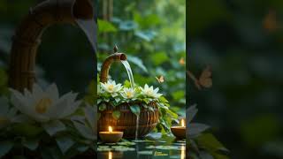 Tranquil Vibes 🌿 - Piano & Water Sounds for Inner Peace
