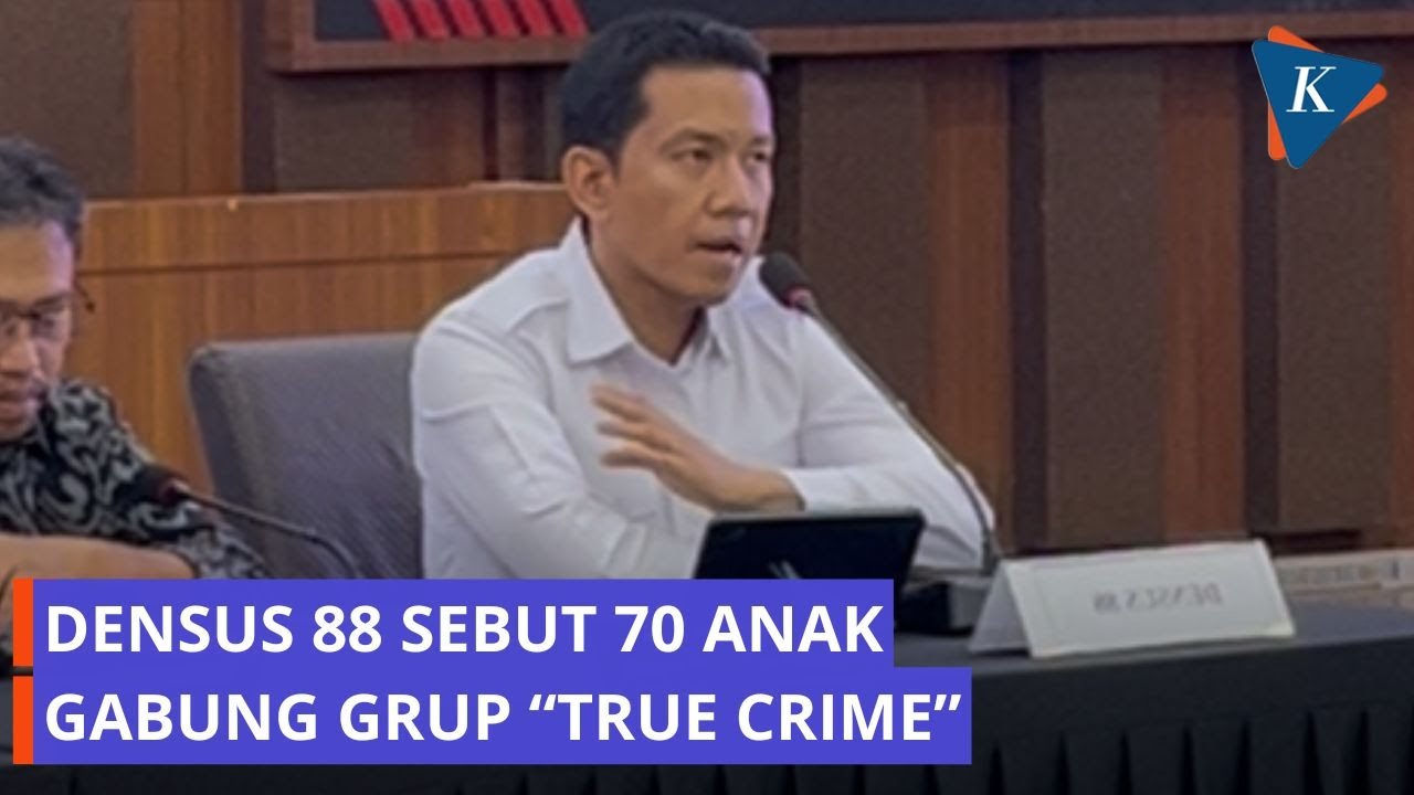 Densus 88 Ungkap 70 Anak Tergabung Grup “True Crime”, Mayoritas Korban Bullying