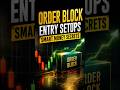 4 Core SMC Trading Concepts | Order Block, Imbalance & Break Block #shorts #SMCtrading #OrderBlock