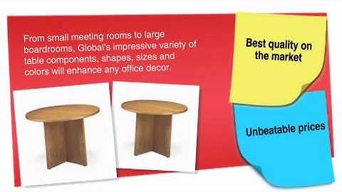 42 Round Top Conference Table with Cross Base - ofconcepts.com