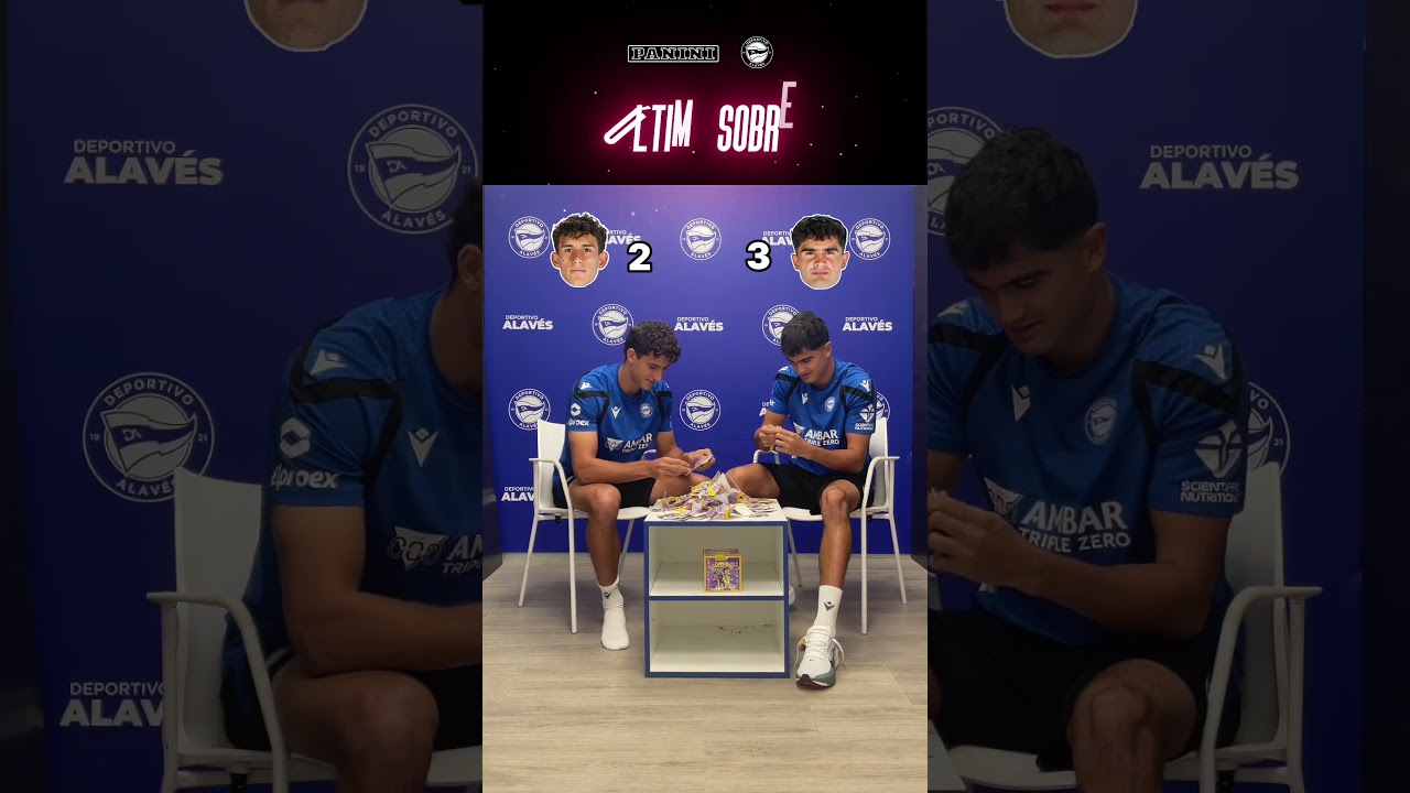 Dos minutos, sobres de la Liga Este 26/27 y competitividad 💪 #alaves #panini
