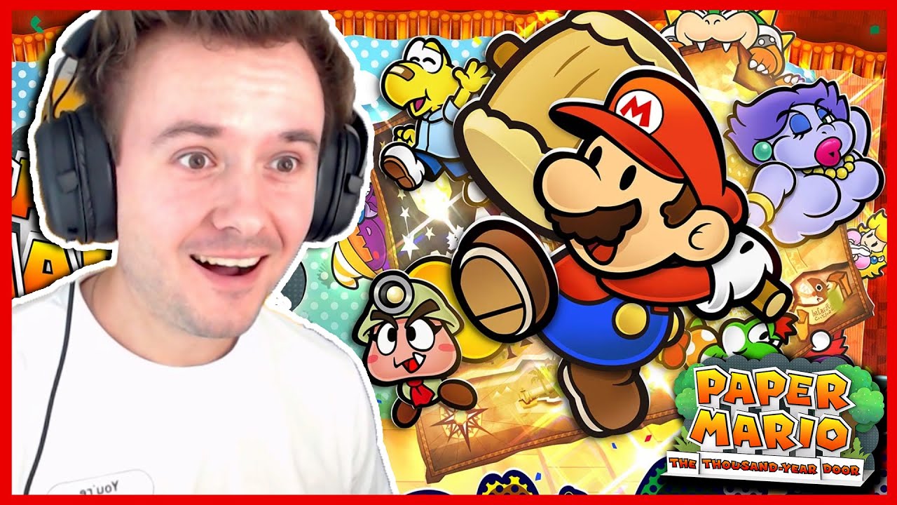 VENDALI JE 2D PAPÍROVÝ MARIO!😂Paper Mario The Thousand Year Door