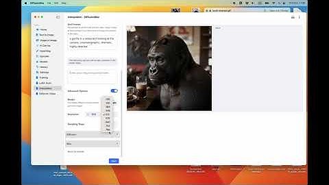 diffusionbee 04 interpolation video