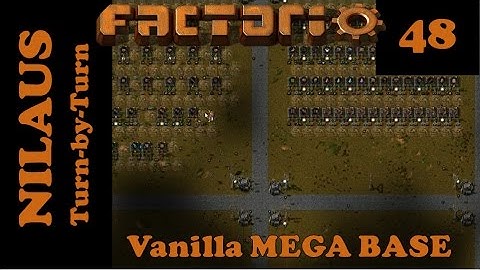 Factorio S7E48 - Finishing the Build-Everything factories for the MEGA BASE