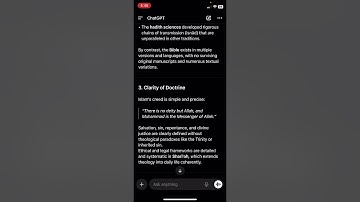 Even ChatGPT Chooses Islam Above All Religions!