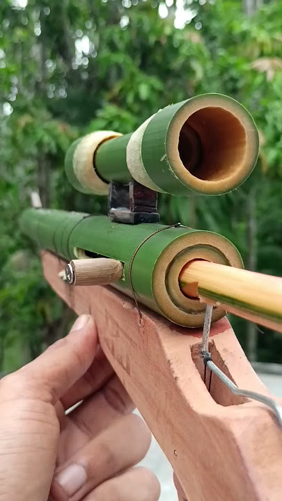 Bamboo Creations With Wooden Craft #bamboo #Toy #Diy