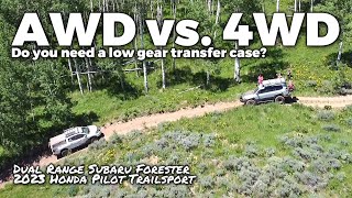 AWD vs. 4WD:  DO YOU NEED 4LO?