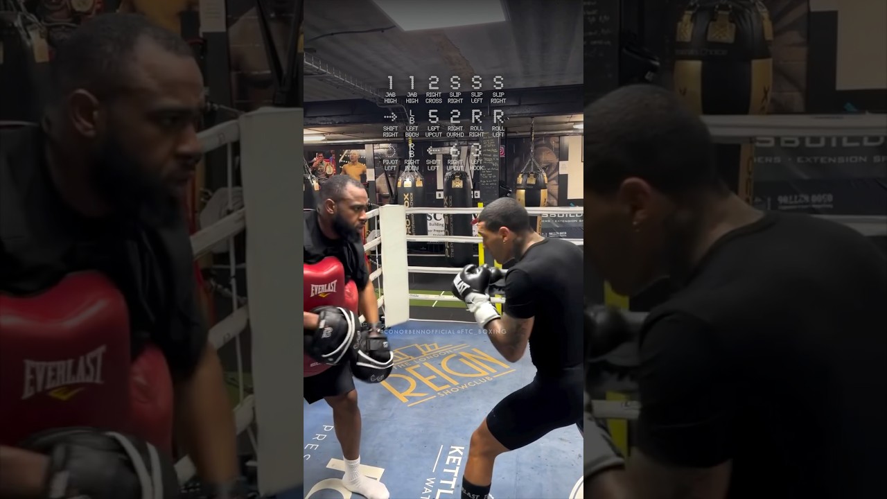Try this 9-Punch Boxing Combo by Conor Benn… remind you of Mike Tyson? 🥊