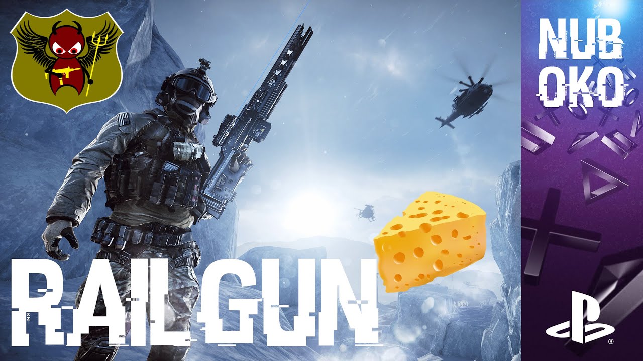 BF4 [FALL] "Railgun Cheese" YouTube