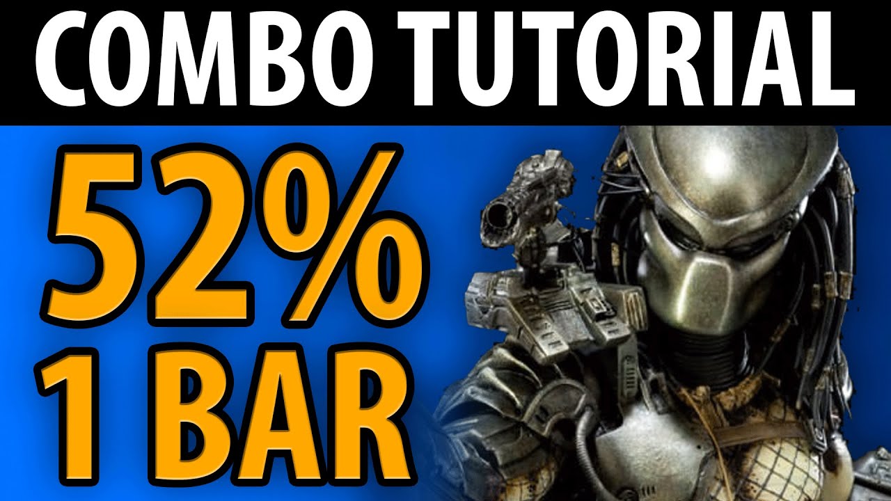 Mortal Kombat X - Predator: 52% Combo Tutorial - Hunter! [HD 60fps]