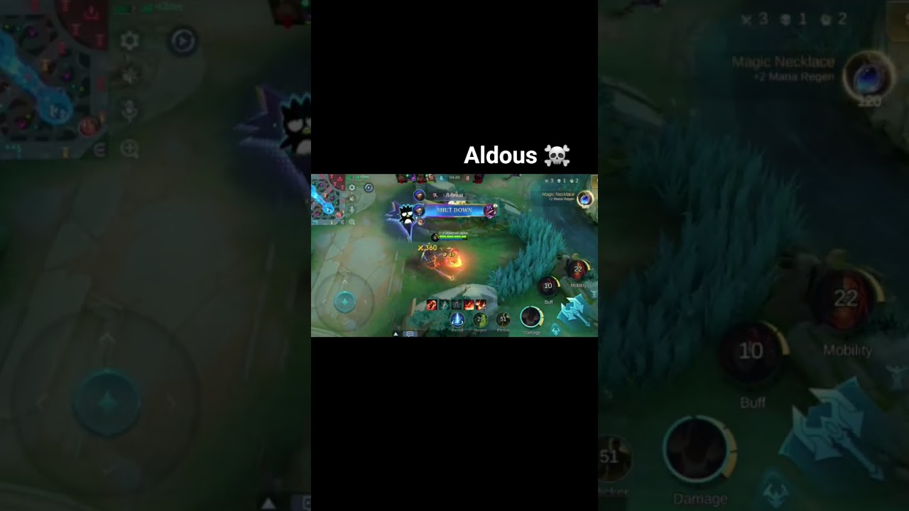 aldous ☠️ |aldous nurf but crazy damage 🔥|