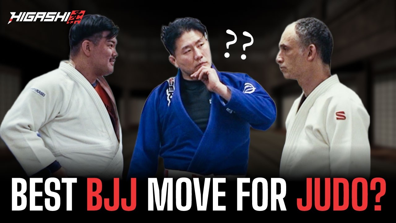 Лучший приём бразильского джиу-джитсу для дзюдо!! | #nyc #judo #bjj #shintarohigashi
