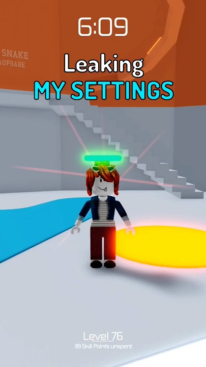 LEAKING MY SETTINGS! 😳⚙️👀