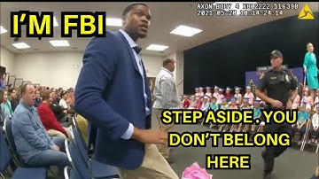 Racist Cop Handcuffs Black FBI Agent at His Daughter