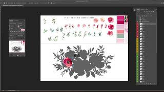 Watercolor Floral Arrangement Creator